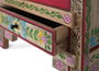 GINER Y COLOMER Mueble auxiliar de madera de mango y MDF Multicolor